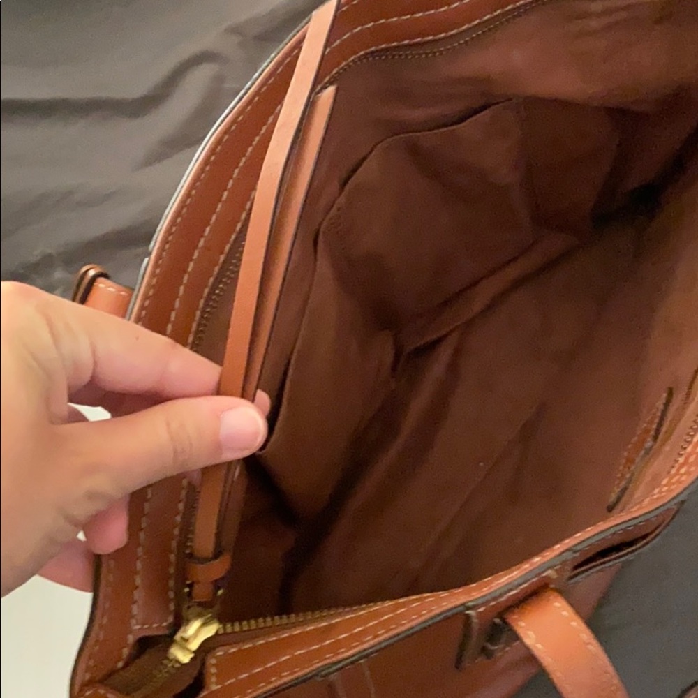 Brown leather Fossil purse - Picture 8 of 12
